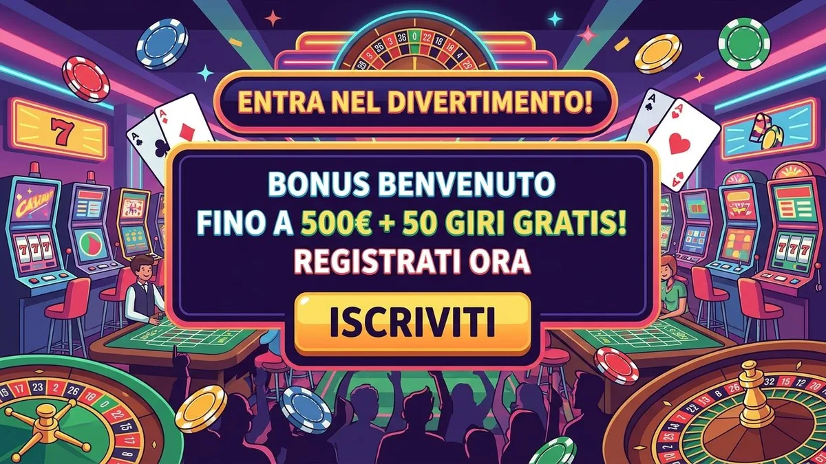 Registrazione con bonus